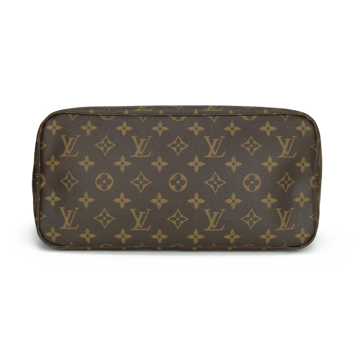 Louis Vuitton Neverfull MM Borsa in Monogram con interni beige 2017 in vendita 2