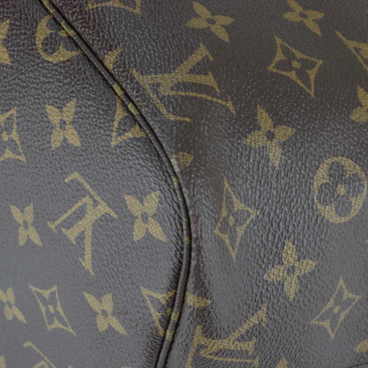 Louis Vuitton Neverfull MM Bag in Monogram with Pivoine Interior 2016 5