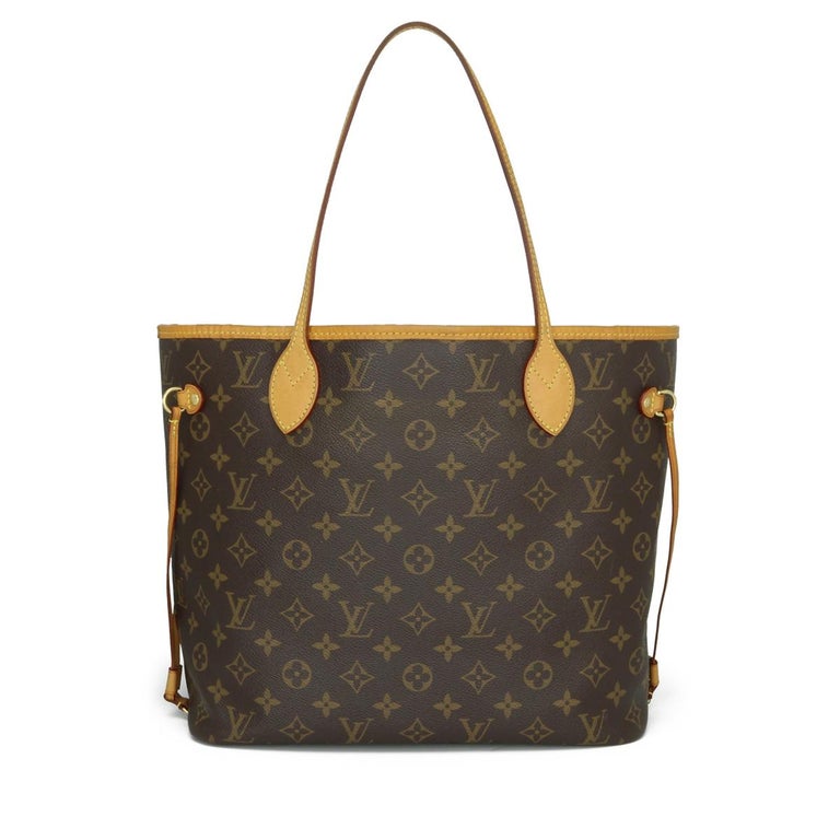 Louis Vuitton Neverfull MM Bag in Monogram with Pivoine Interior 2016 at  1stDibs
