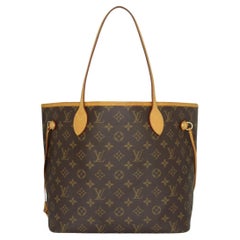 Louis Vuitton Neverfull MM Bag in Monogram with Pivoine Interior 2016