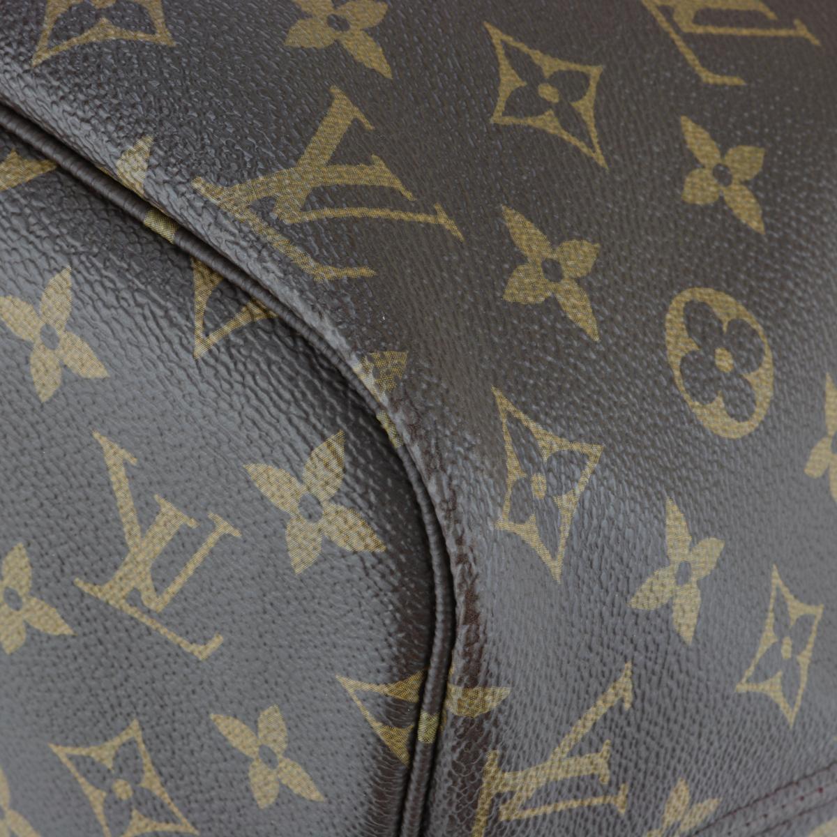 Louis Vuitton Neverfull MM Bag in Monogram with Pivoine Interior 2019 5