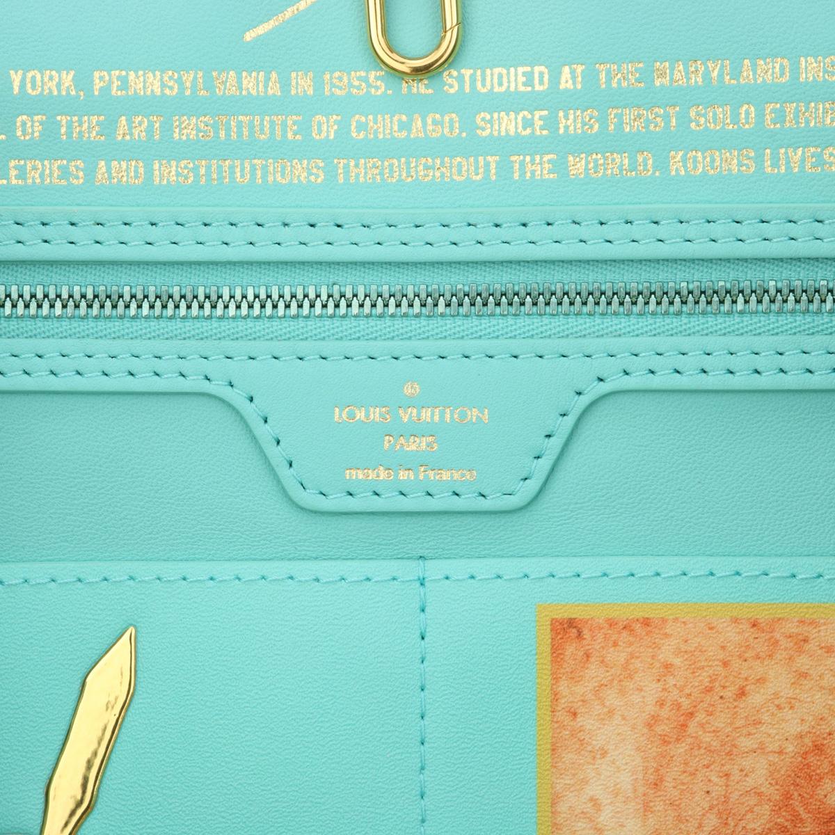 Louis Vuitton Neverfull MM Bag Masters Collection Da Vinci 2017 Limited Edition 12