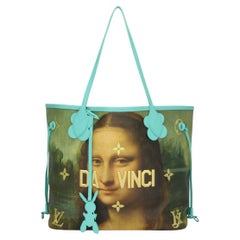 Louis Vuitton Neverfull MM Bag Masters Collection Da Vinci 2017 Limited Edition