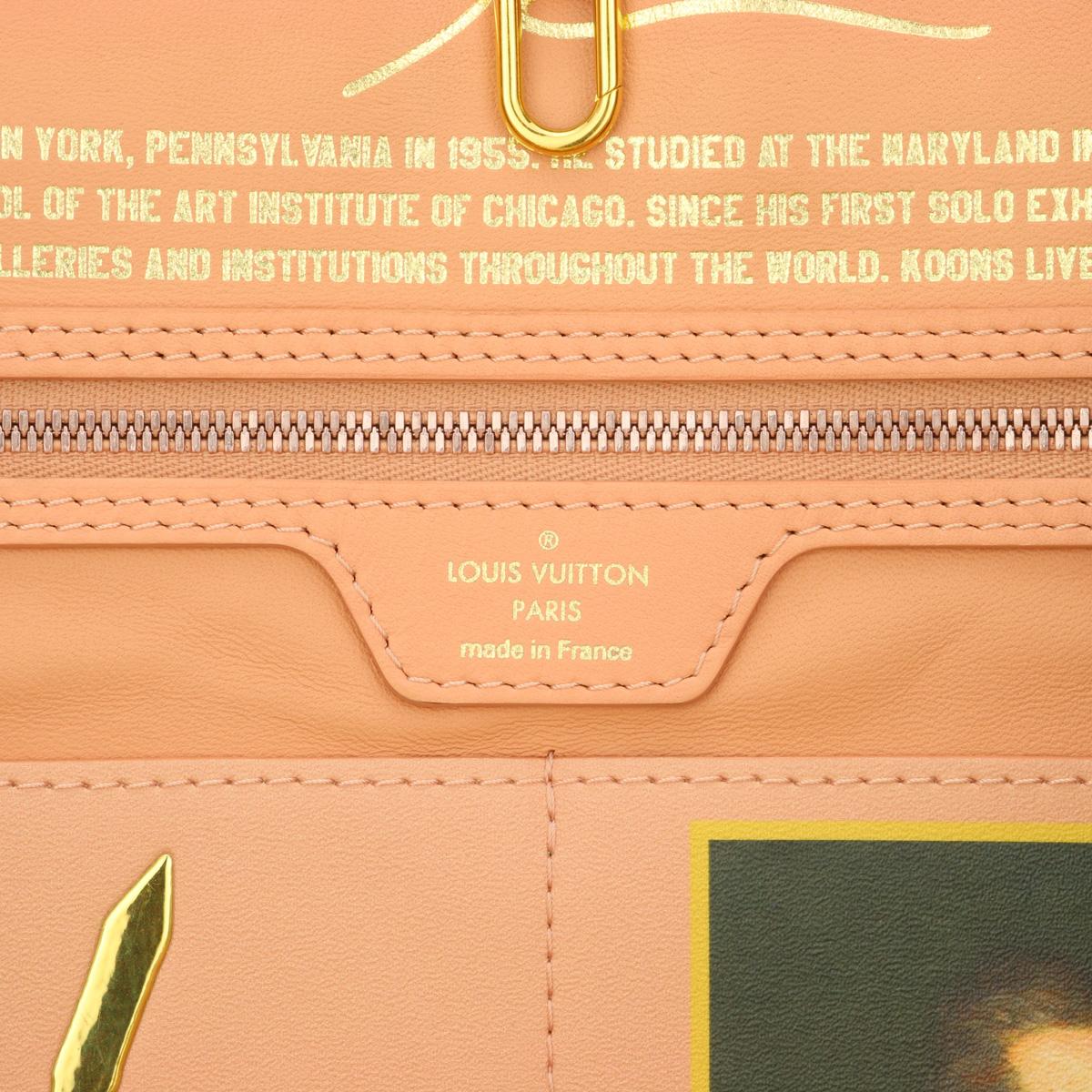 Louis Vuitton MM Bagage Neverfull Masterly Collection Fragonard 2017 Édition limitée 12
