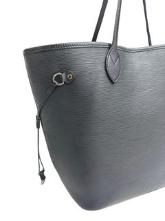 Louis Vuitton Neverfull MM Black Epi Leather Shoulder Bag