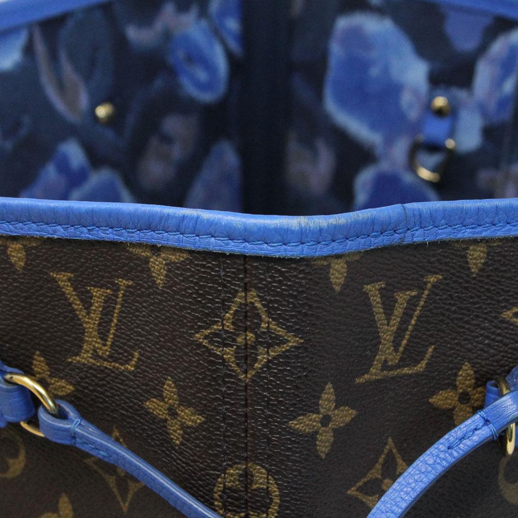 louis vuitton neverfull blue