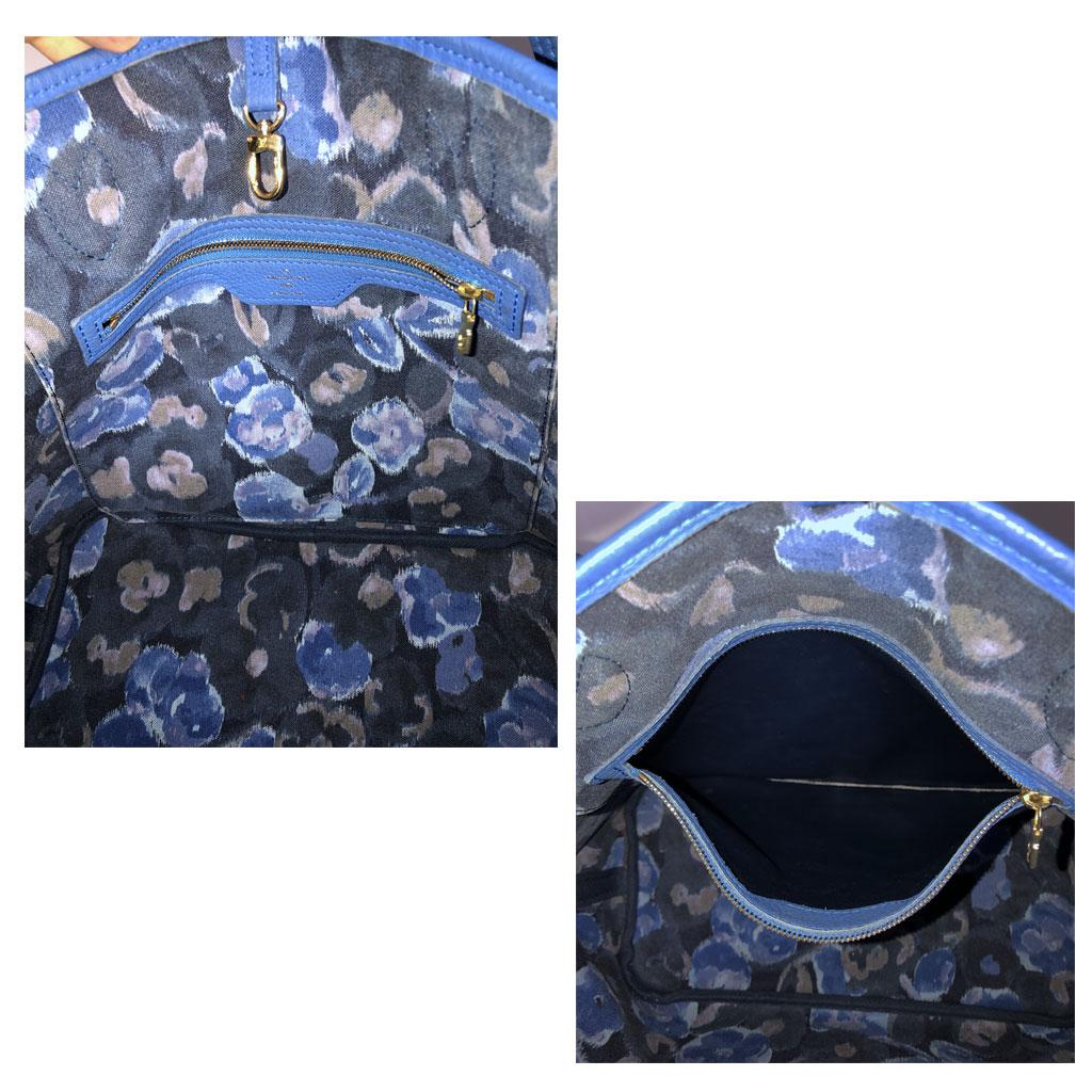 Women's or Men's Louis Vuitton Neverfull MM Blue Voyage Tote Limited Edition in Dust Bag