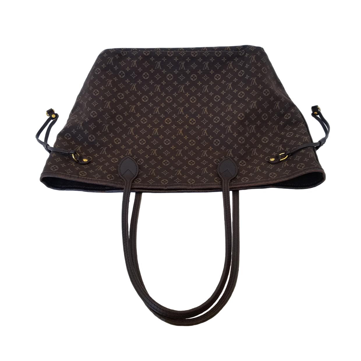 Women's Louis Vuitton Neverfull MM Brown Monogram Idylle Tote Handbag