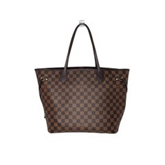 Louis Vuitton Neverfull MM Damier Ebene Tote