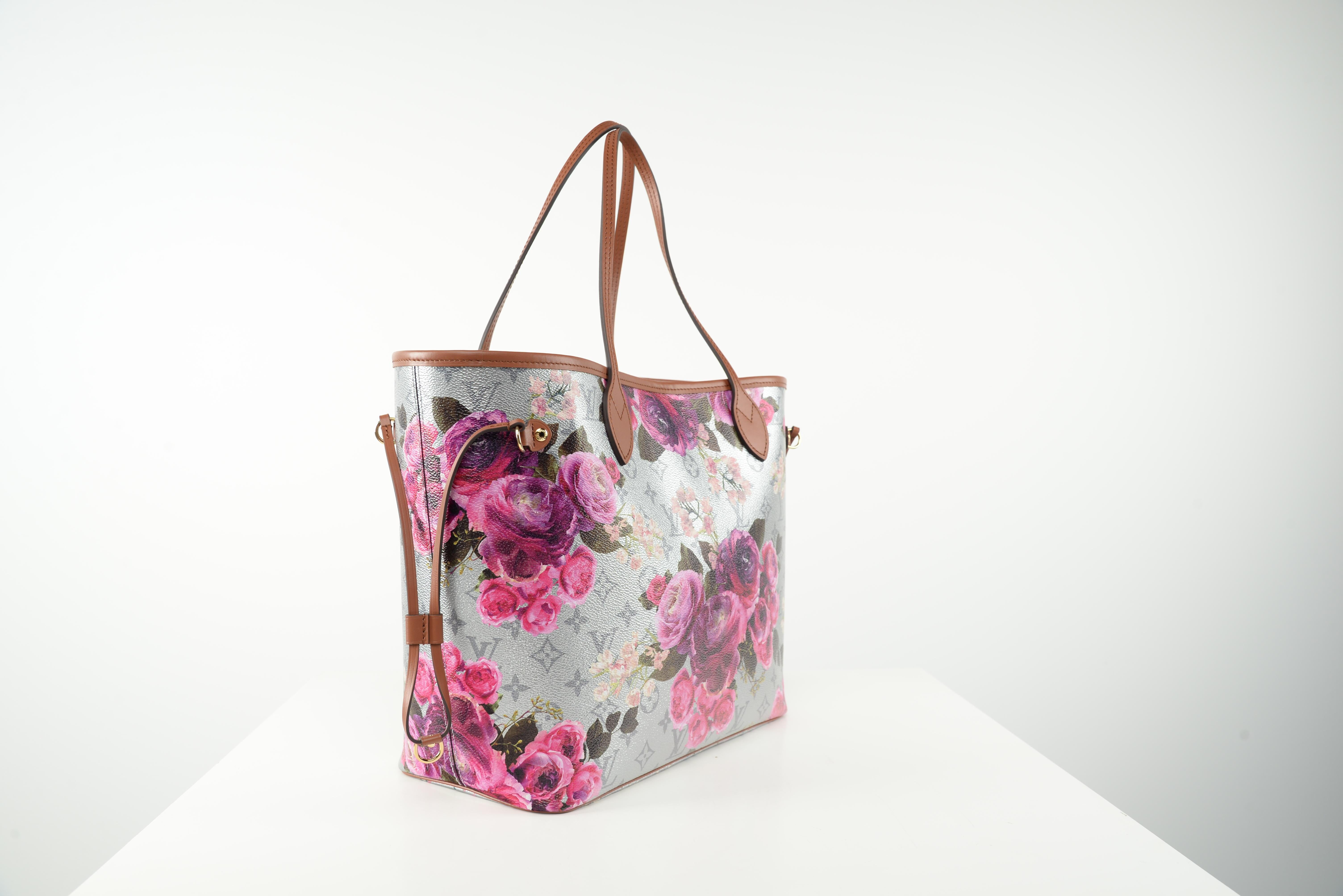 Louis Vuitton Neverfull MM Garden Capsule Limited Edition NEW Full-Set 1