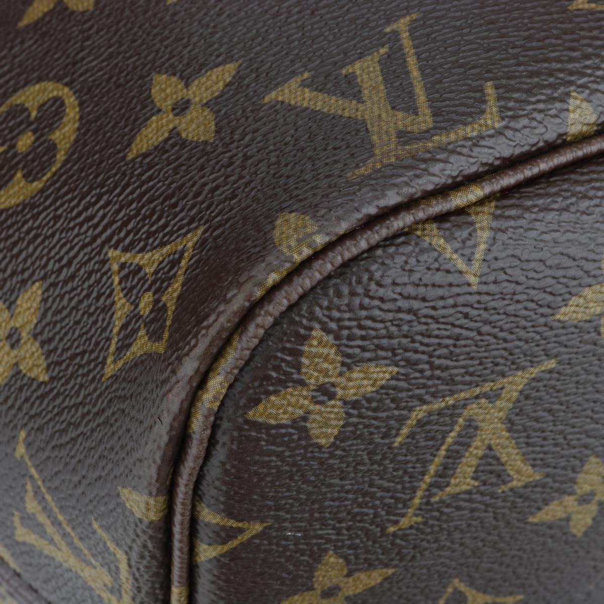 Louis Vuitton Neverfull MM Ikat Bag in Monogram Fuchsia 2013 Limited Edition 7