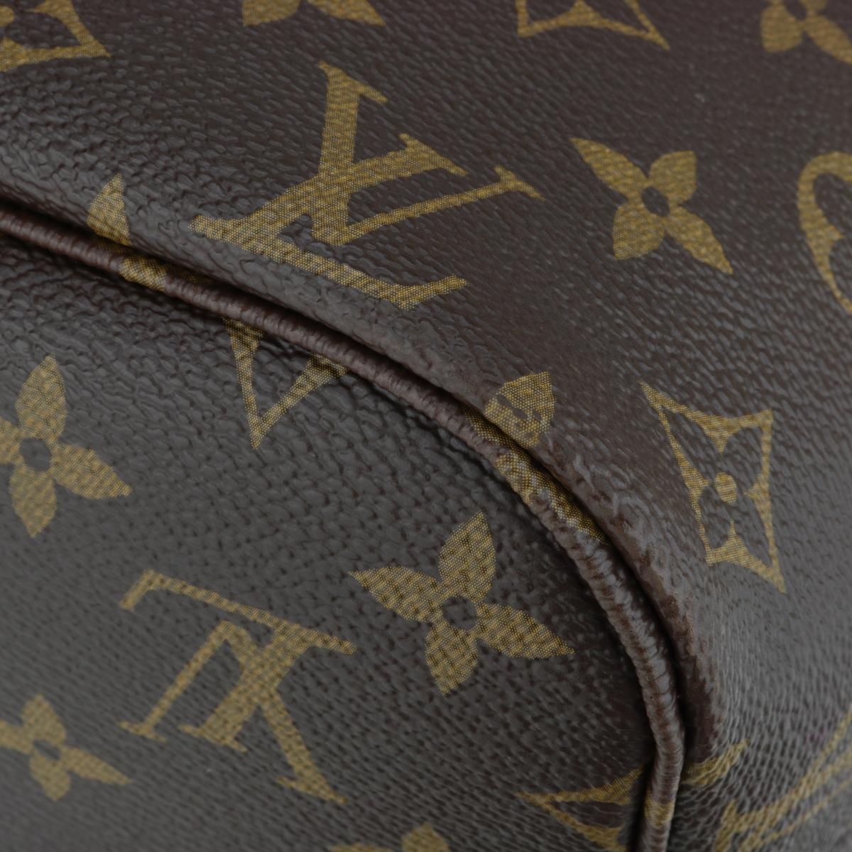 Louis Vuitton Neverfull MM Ikat Bag in Monogram Fuchsia 2013 Limited Edition 8
