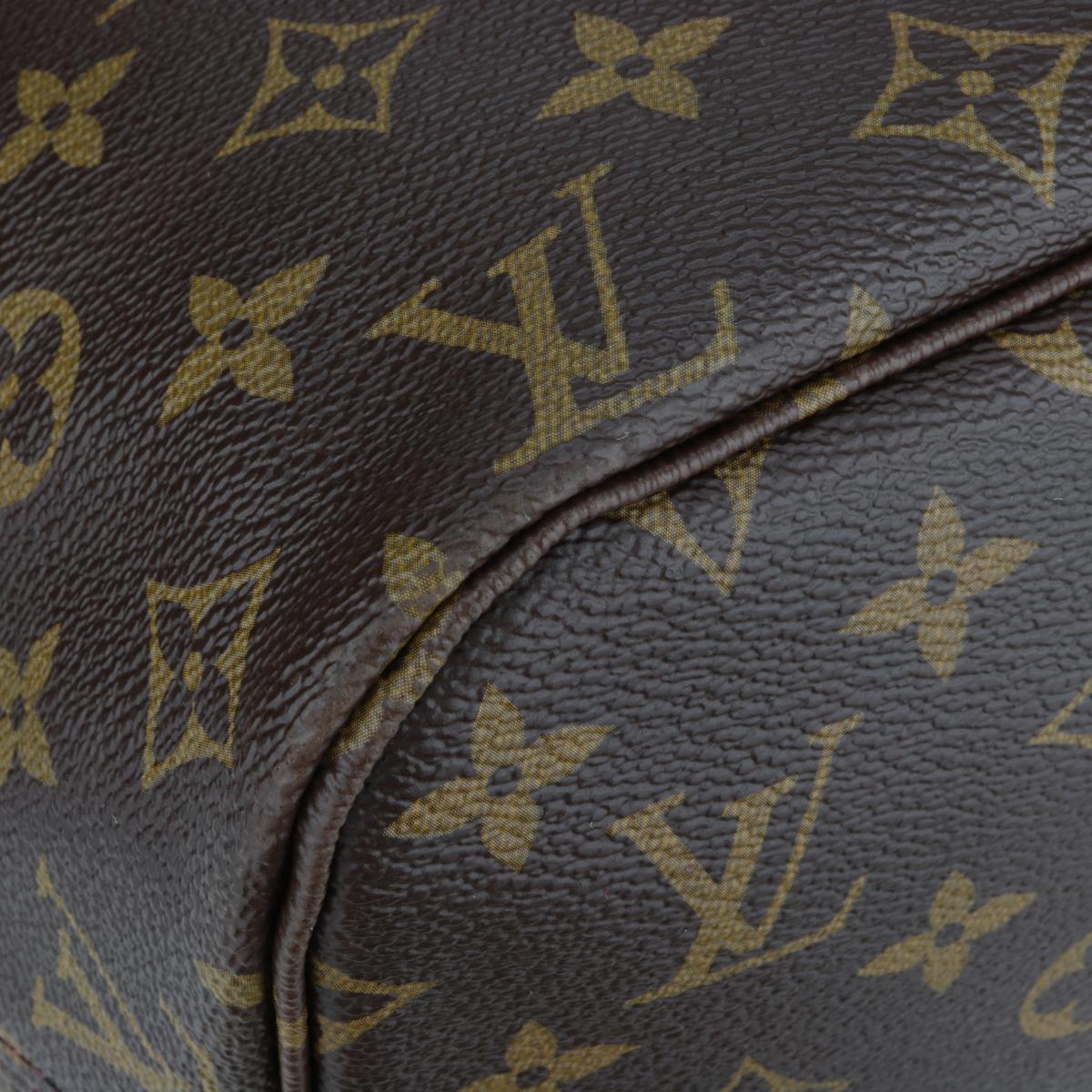 Louis Vuitton Neverfull MM Ikat Bag in Monogram Fuchsia 2013 Limited Edition 5
