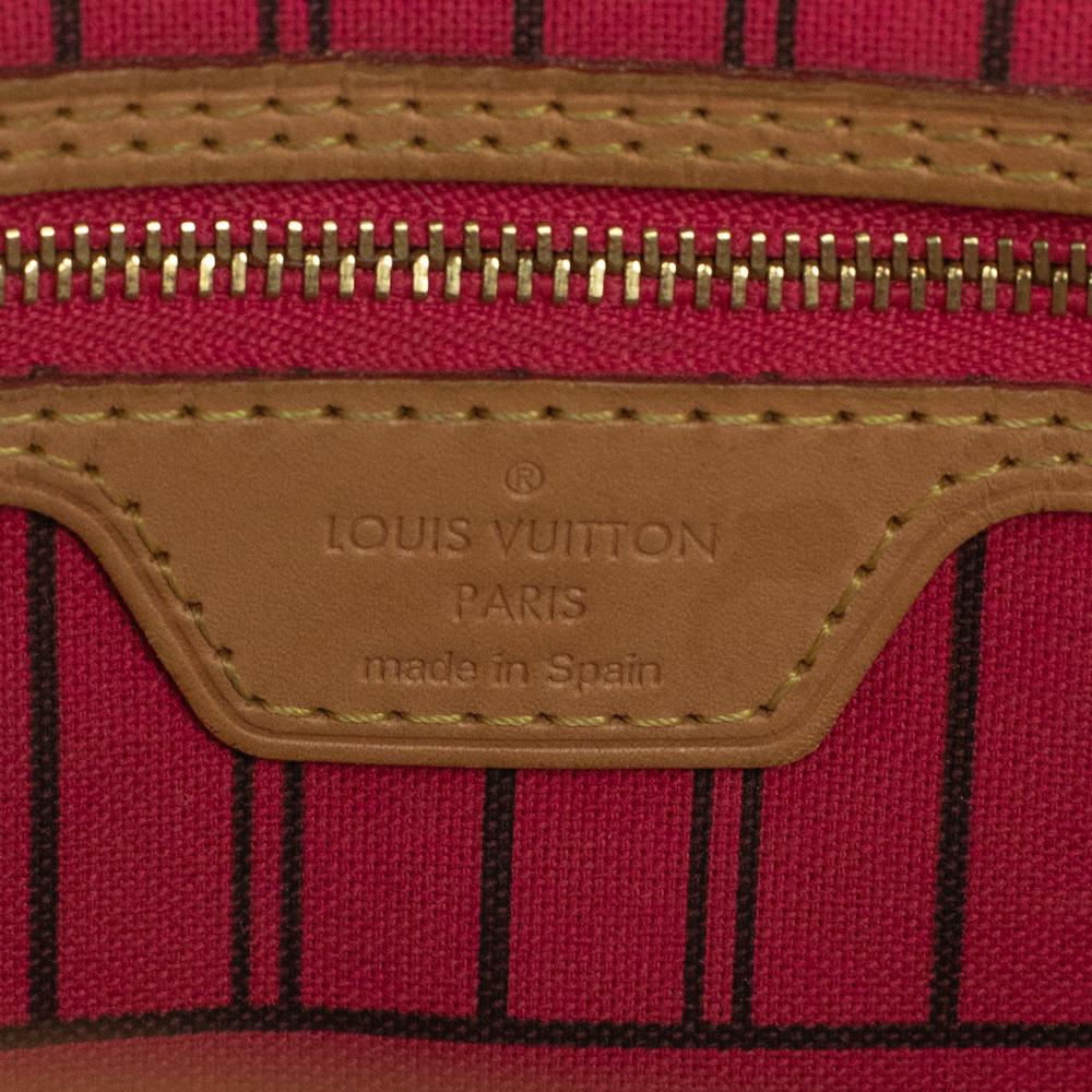 LOUIS VUITTON Neverfull MM limitierte Auflage in brauner Leinwand bei 1stDibs bewerbung als verpacker ohne erfahrung vorlage