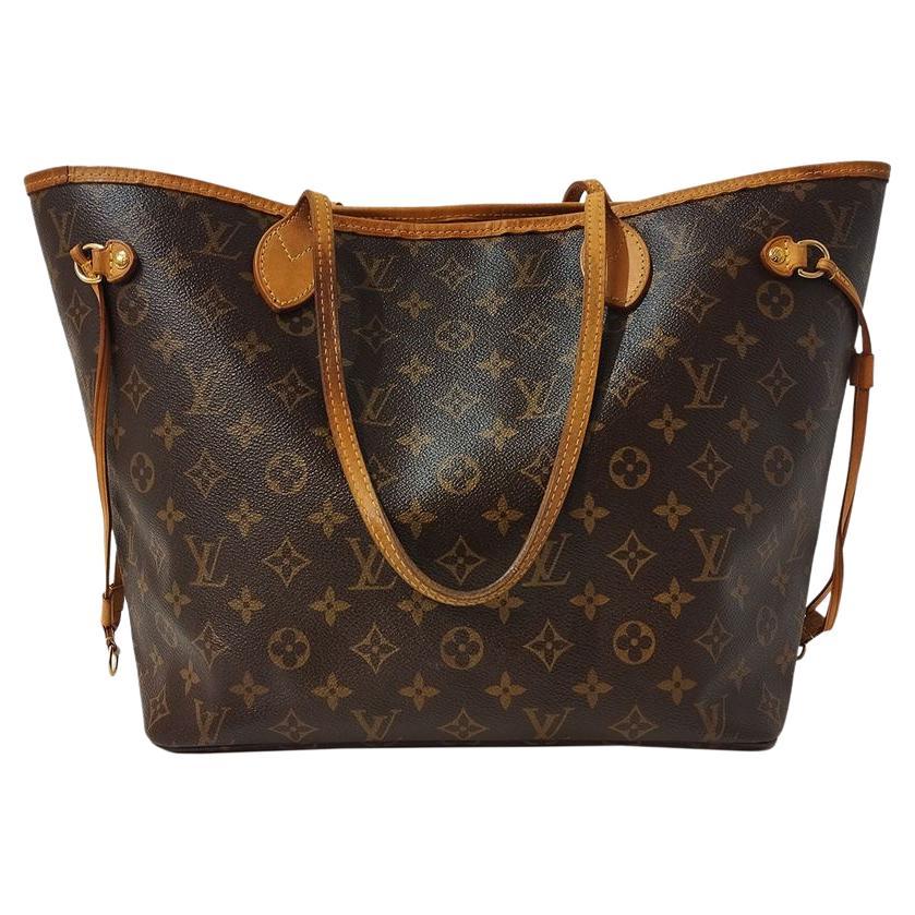 Louis Vuitton Neverfull MM Monogram Blue in Coated Canvas with Gold-tone -  US
