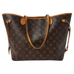 Louis Vuitton Neverfull MM monogram size Unica