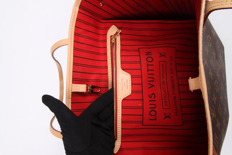 Louis Vuitton Neverfull MM Monogram Tote Bag - brown at 1stDibs  louis  vuitton maison fondee en 1854 bag, louis vuitton maison fondee en 1854 price,  brown louis vuitton bag