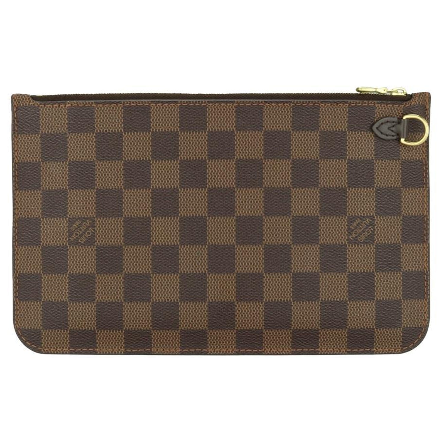 Brown Monogram Coated Canvas and Red Calfskin Dora PM Silver Hardware, 2015