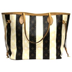Used Louis Vuitton Neverfull Mm Rayures Limited Edition
