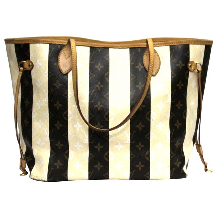 Louis Vuitton Neverfull Mm Rayures Limited Edition For Sale at 1stdibs