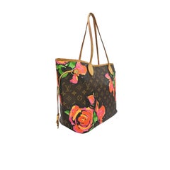 Louis Vuitton Neverfull MM Stephen Sprouse Monogramm Rosen