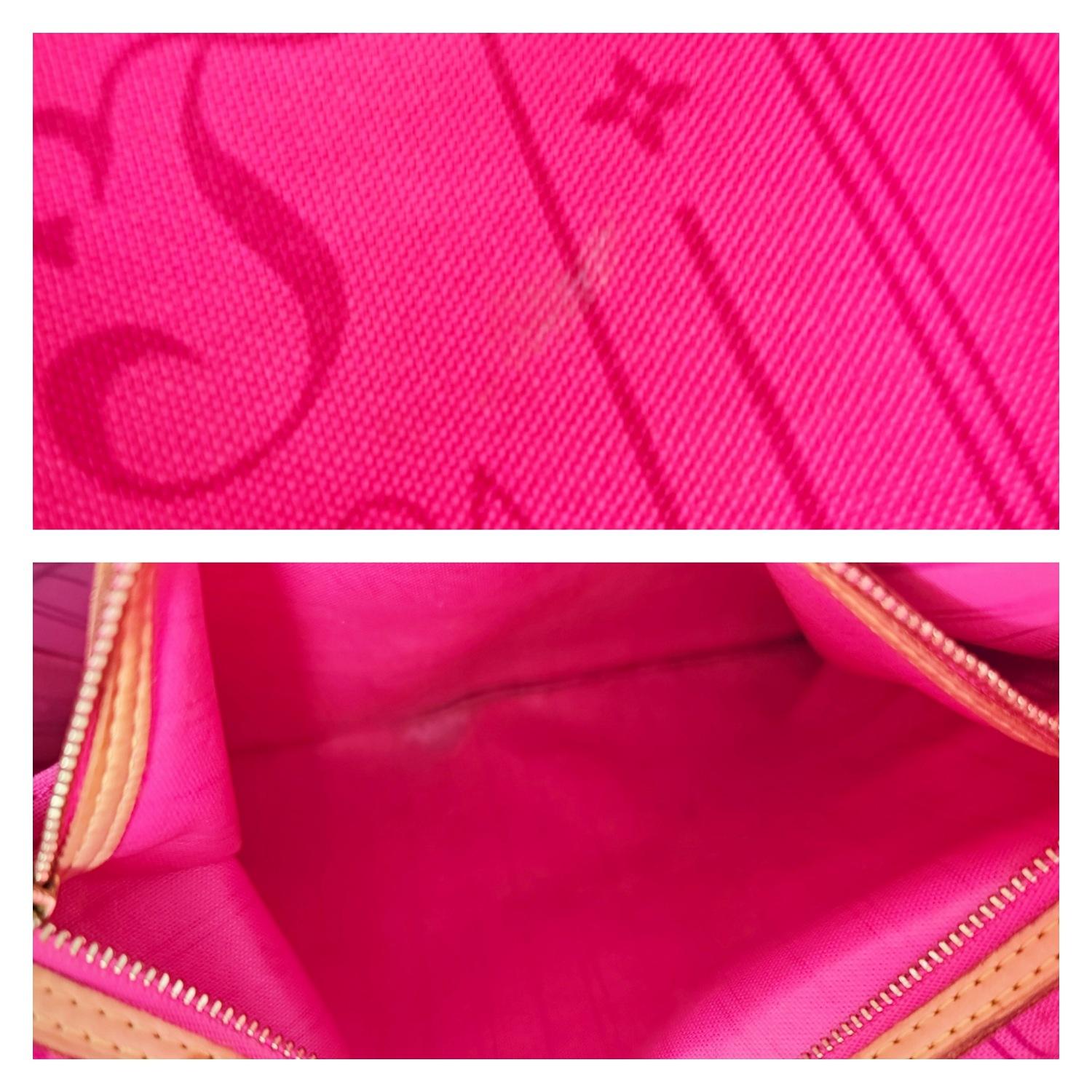 Louis Vuitton Neverfull MM Stephen Sprouse Monogram Roses 2