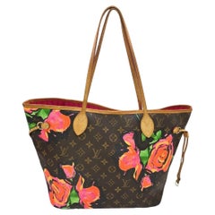 Louis Vuitton Neverfull MM Stephen Sprouse Monogram Roses