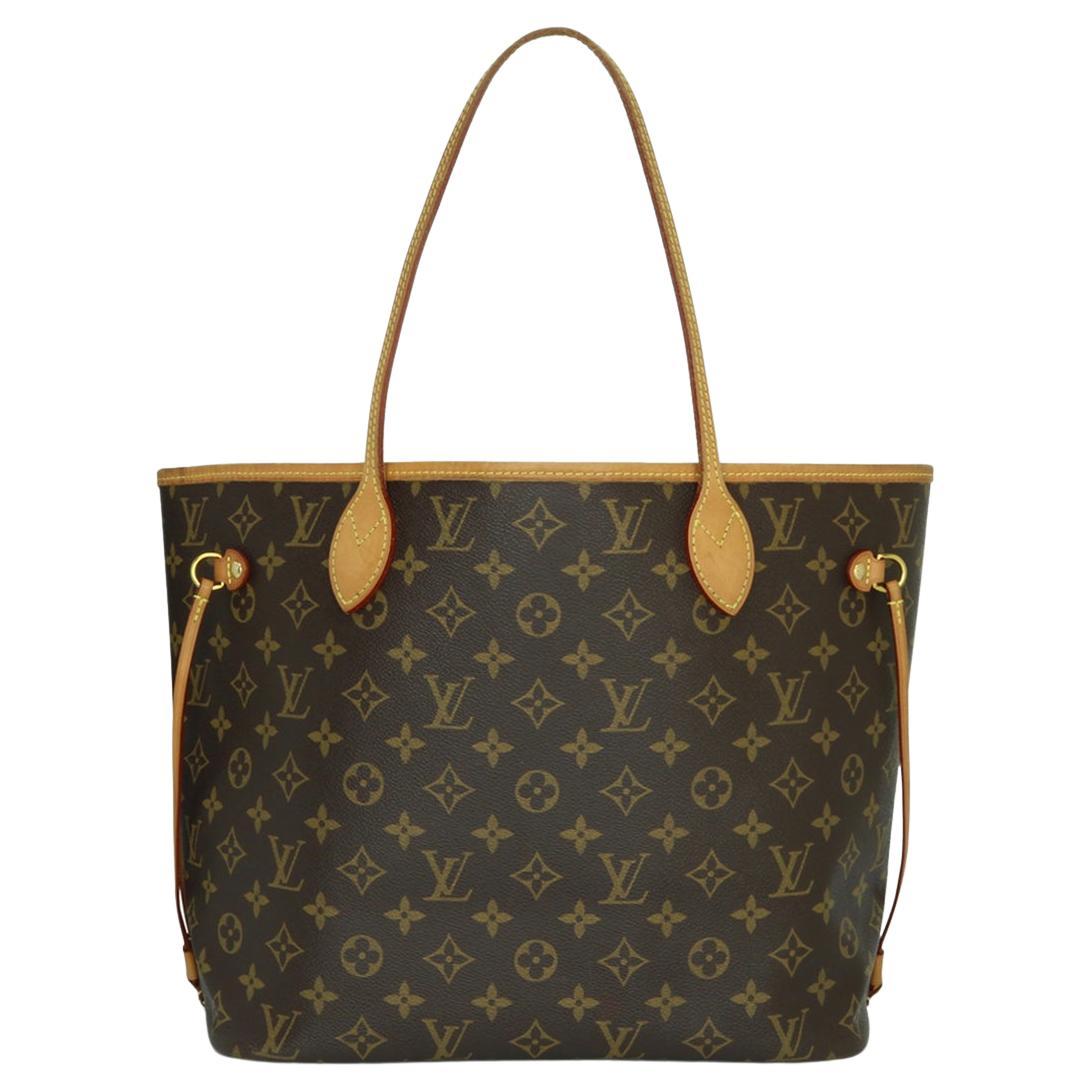 Louis Vuitton Neverfull MM Tote in Monogram with Beige Interior 2018 ...