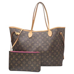 Louis Vuitton Neverfull Monogram GM Tote & Pouchette