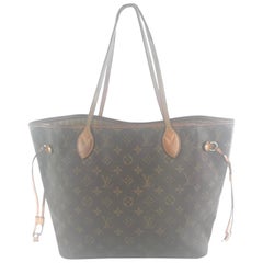 Louis Vuitton Neverfull Monogram Mm 1le1226 Brown Coated Canvas Tote