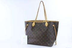 Louis Vuitton Neverfull Monogram Mm 26lz0727 Brown Coated Canvas Tote