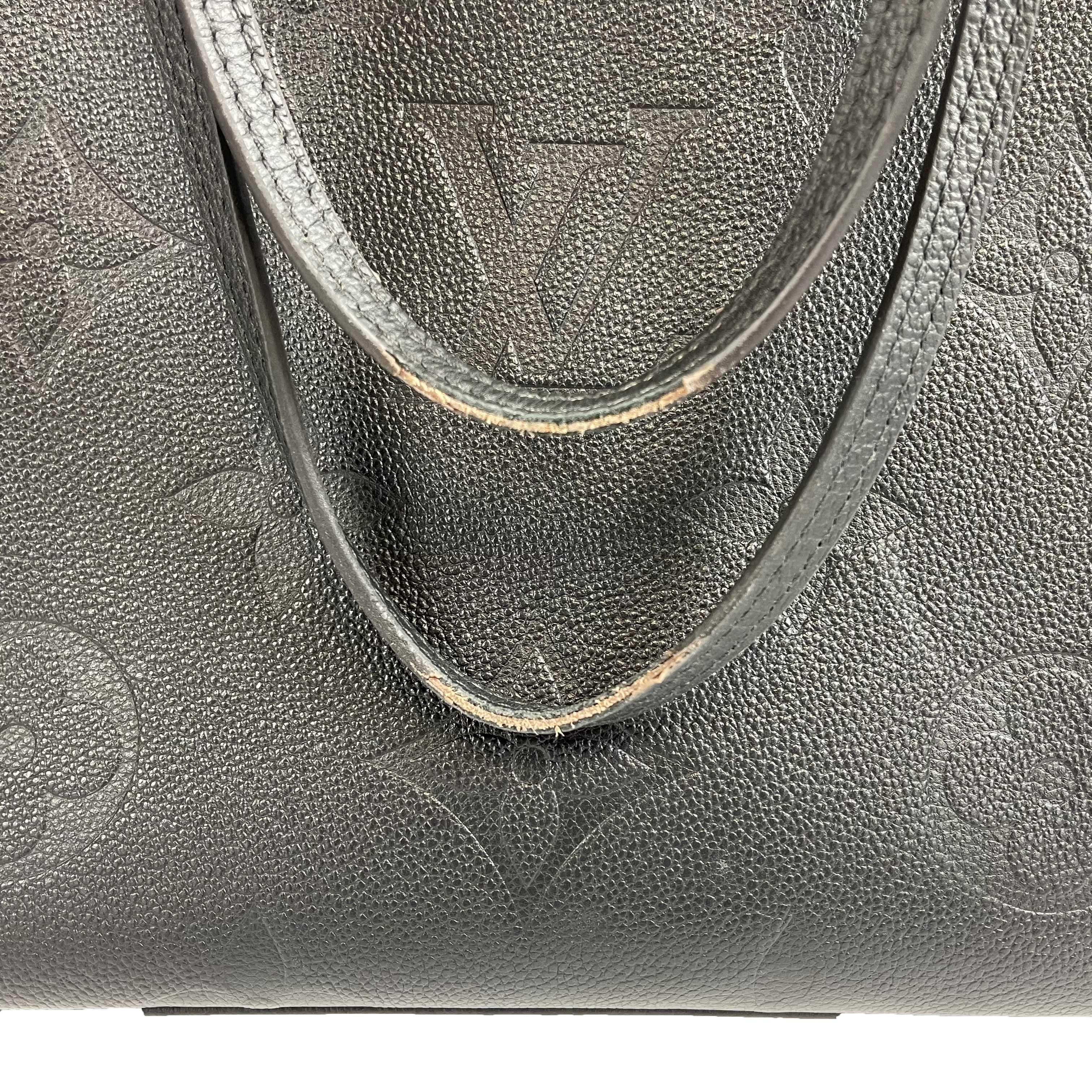 Louis Vuitton - Neverfull NM MM Monogram Empreinte Black Tote In Good Condition In Sanford, FL