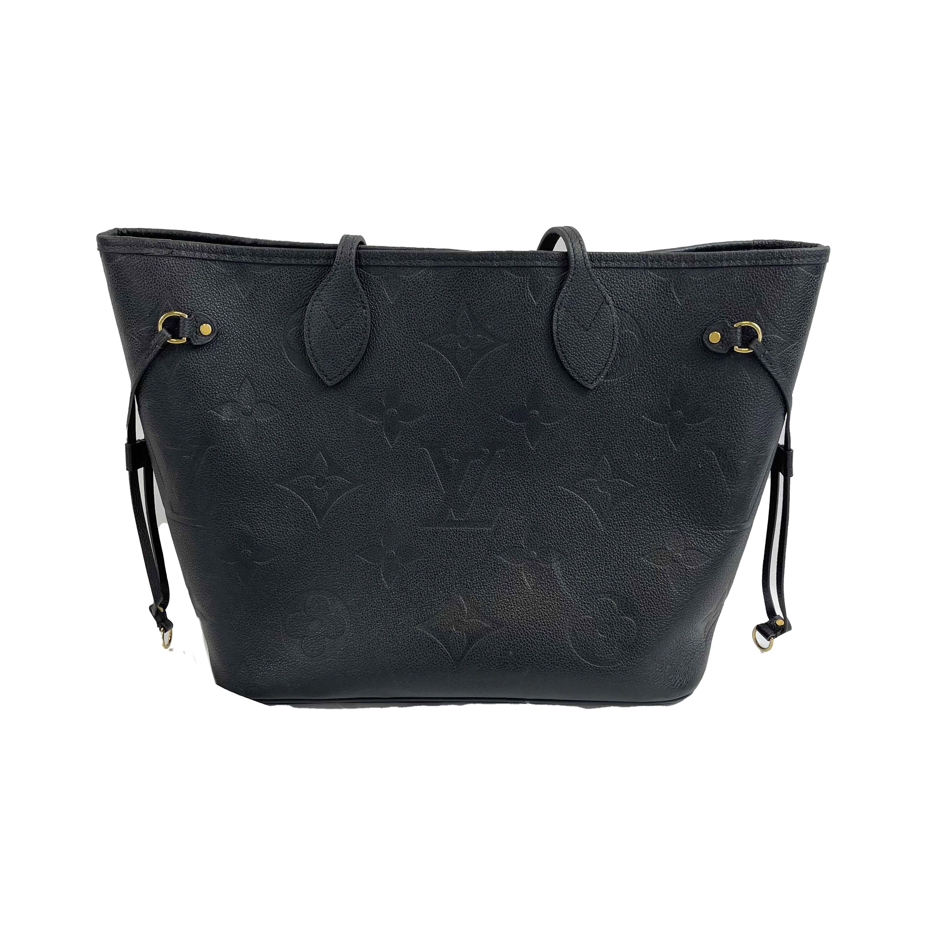 Women's Louis Vuitton - Neverfull NM MM Monogram Empreinte Black Tote