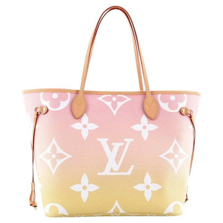 Louis Vuitton Monogram Giant 'By The Pool' Neverfull MM - Pink