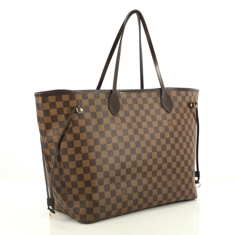 Louis Vuitton Neverfull Nm Tote Damier Gm At 1stdibs