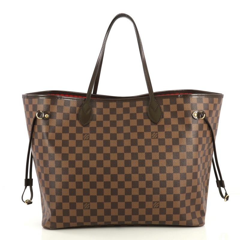 Louis Vuitton Neverfull NM Tote Damier GM In Good Condition In NY, NY