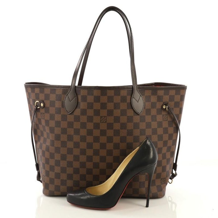 Louis Vuitton Neverfull NM Tote Damier MM For Sale at 1stdibs
