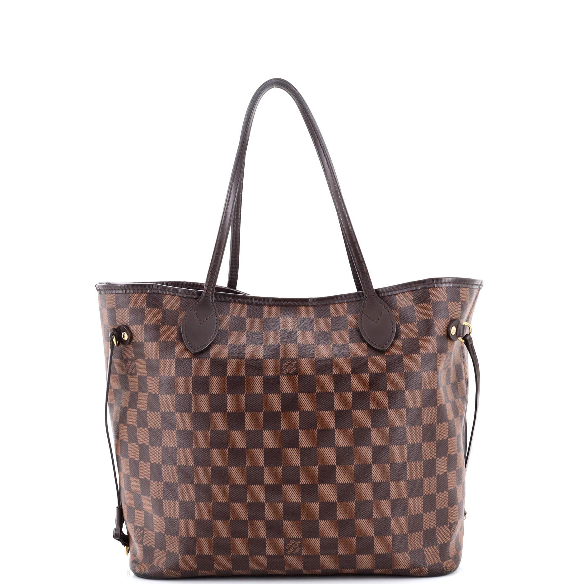 Louis Vuitton Neverfull NM Tote Damier MM In Fair Condition For Sale In NY, NY