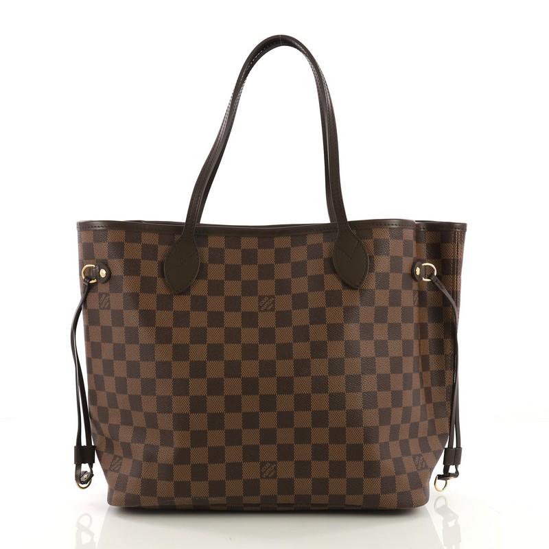 Louis Vuitton Neverfull NM Tote Damier MM In Good Condition In NY, NY
