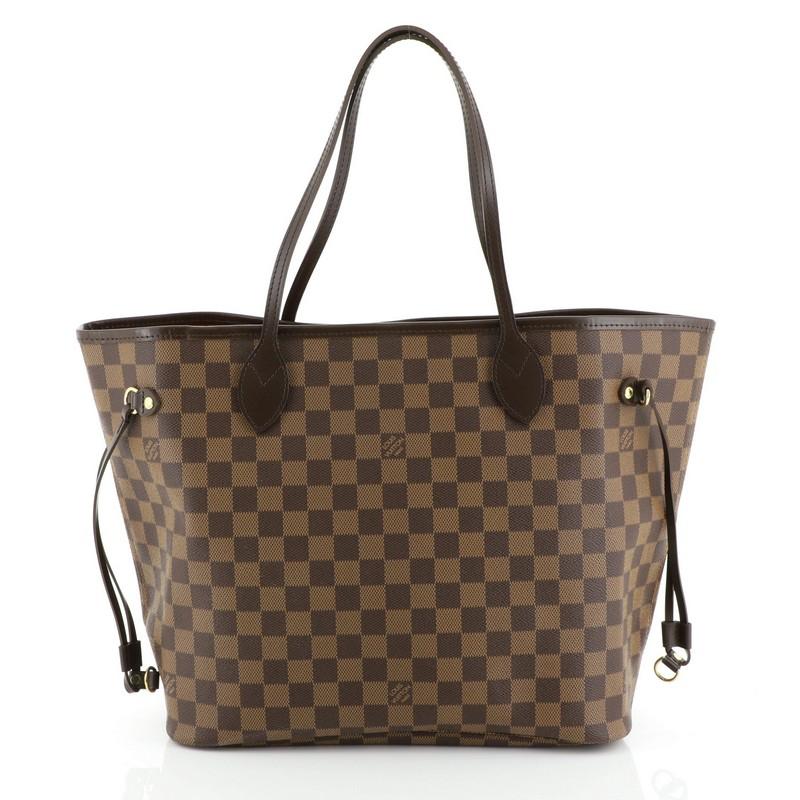 Louis Vuitton Neverfull NM Tote Damier MM In Good Condition In NY, NY