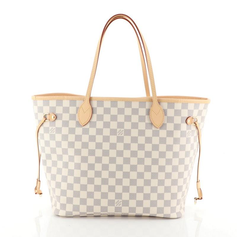 Louis Vuitton Neverfull NM Tote Damier MM In Good Condition In NY, NY