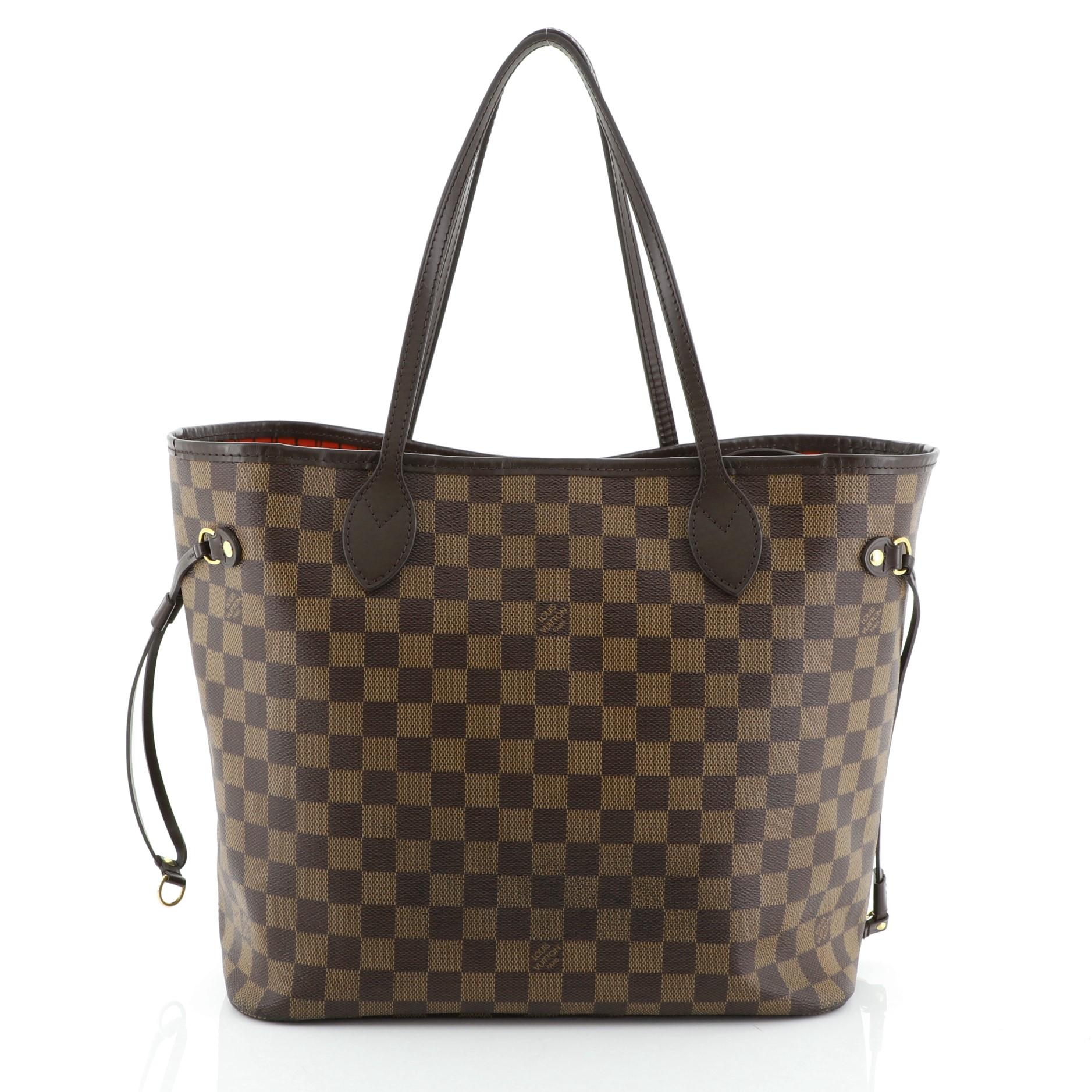 Louis Vuitton Neverfull NM Tote Damier MM In Good Condition In NY, NY