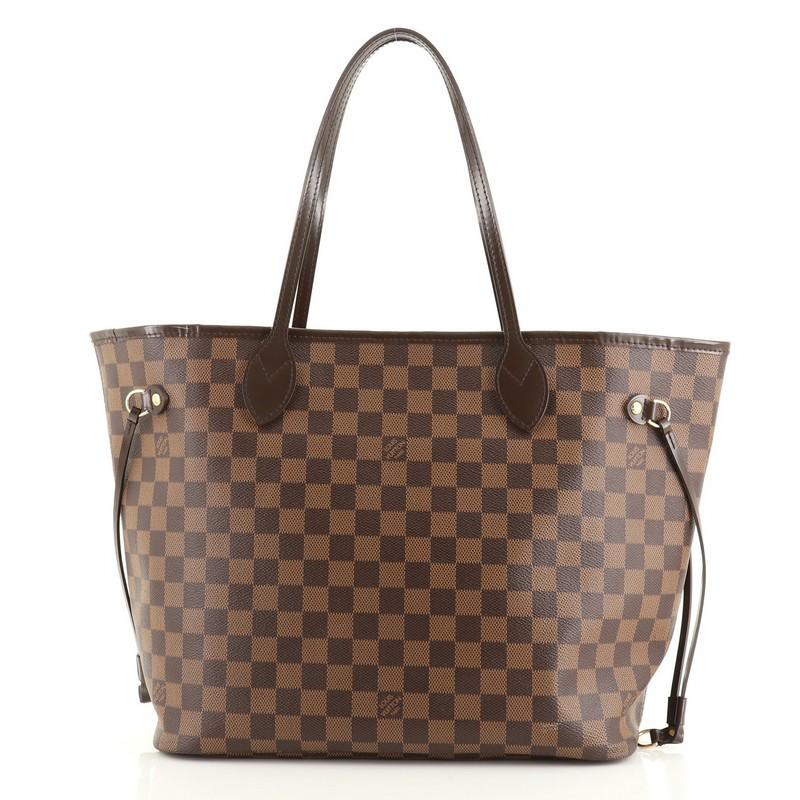 Louis Vuitton Neverfull NM Tote Damier MM In Good Condition In NY, NY