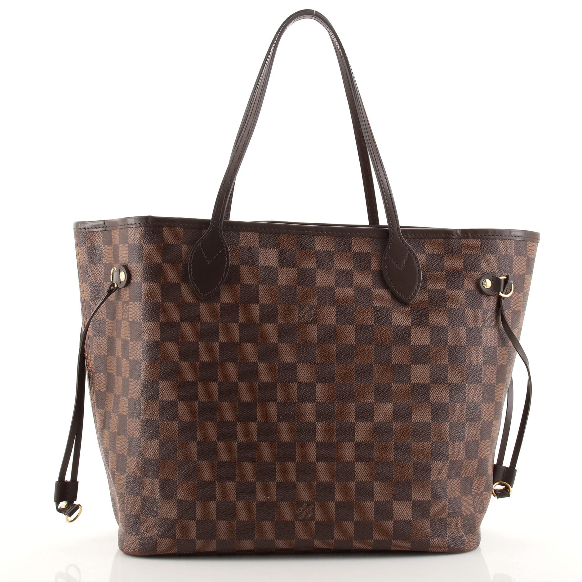 Louis Vuitton Neverfull NM Tote Damier MM In Fair Condition In NY, NY