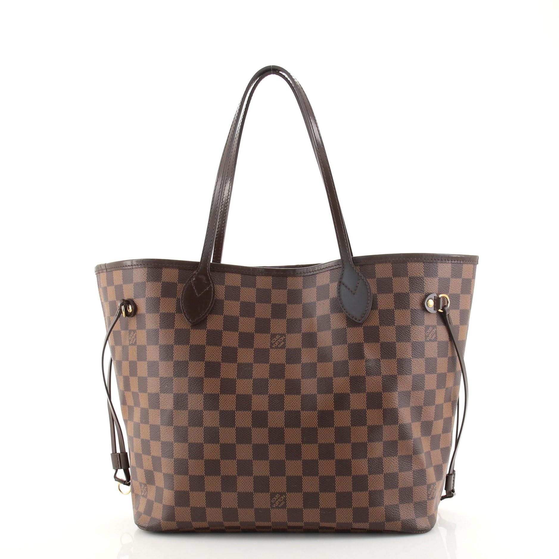 Louis Vuitton Neverfull NM Tote Damier MM In Good Condition In NY, NY