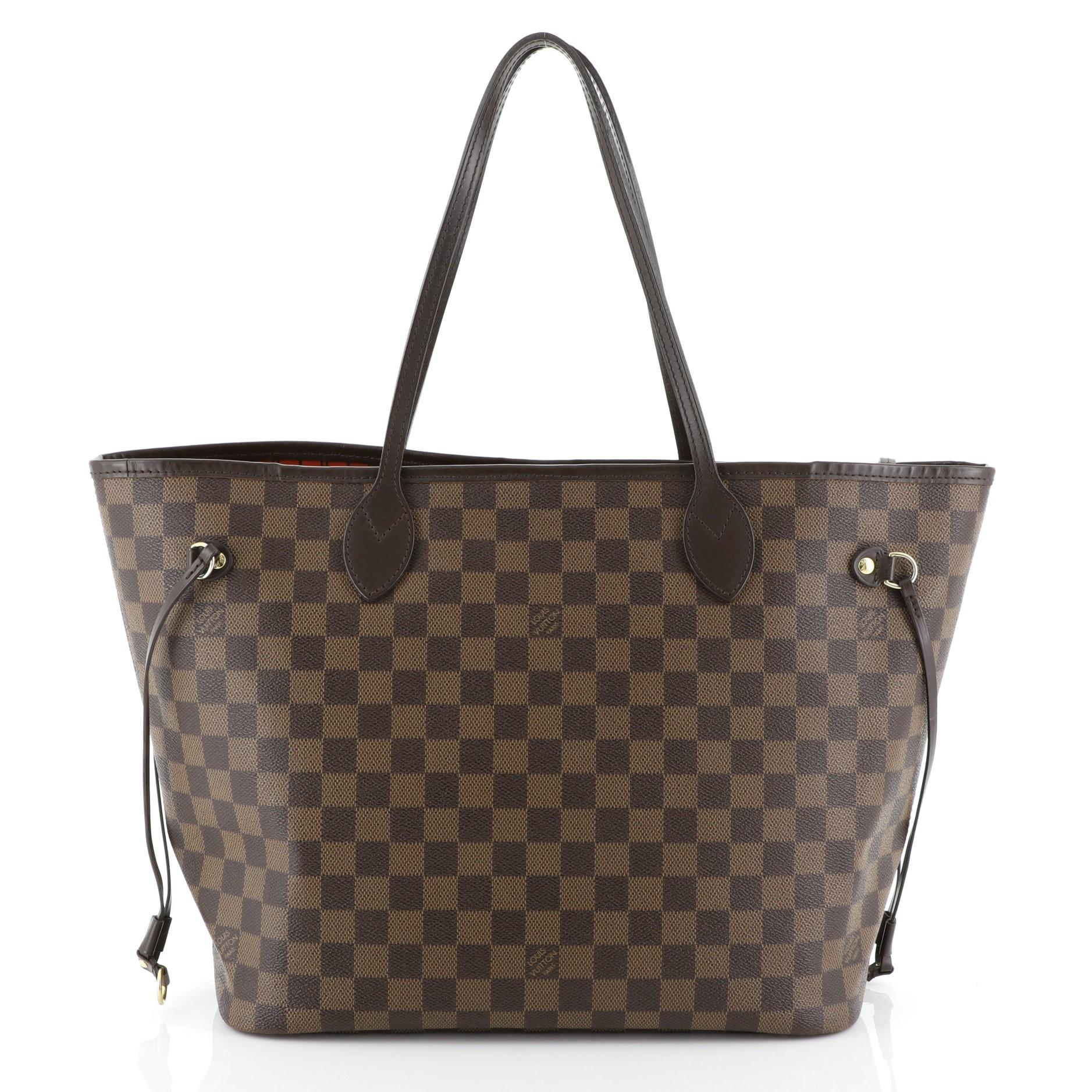 Louis Vuitton Neverfull NM Tote Damier MM  In Good Condition In NY, NY