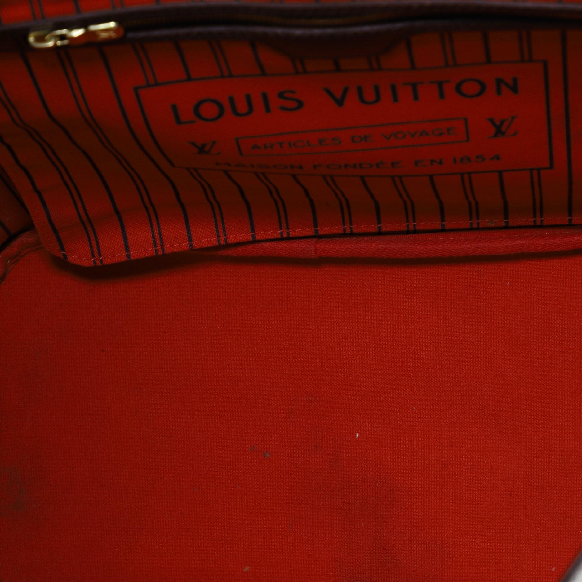Women's or Men's Louis Vuitton Neverfull NM Tote Damier MM