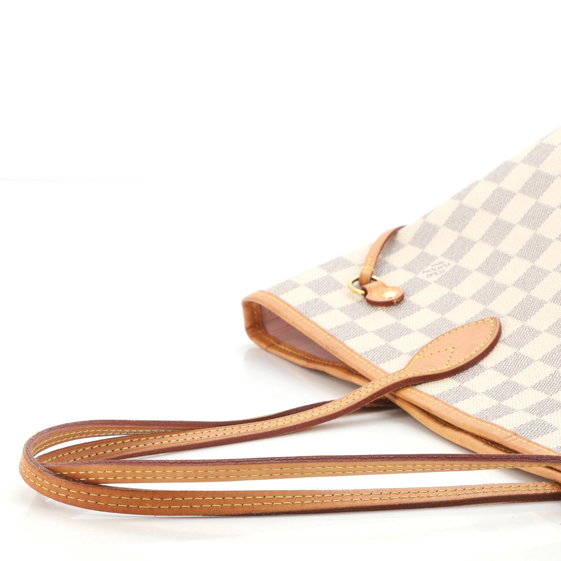 Louis Vuitton Neverfull NM Tote Damier MM In Fair Condition In NY, NY