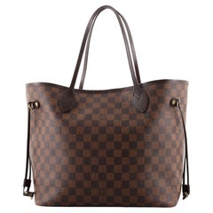 Louis+Vuitton+Neverfull+Tote+MM+Pink%2FRed%2FWhite+Canvas for sale online