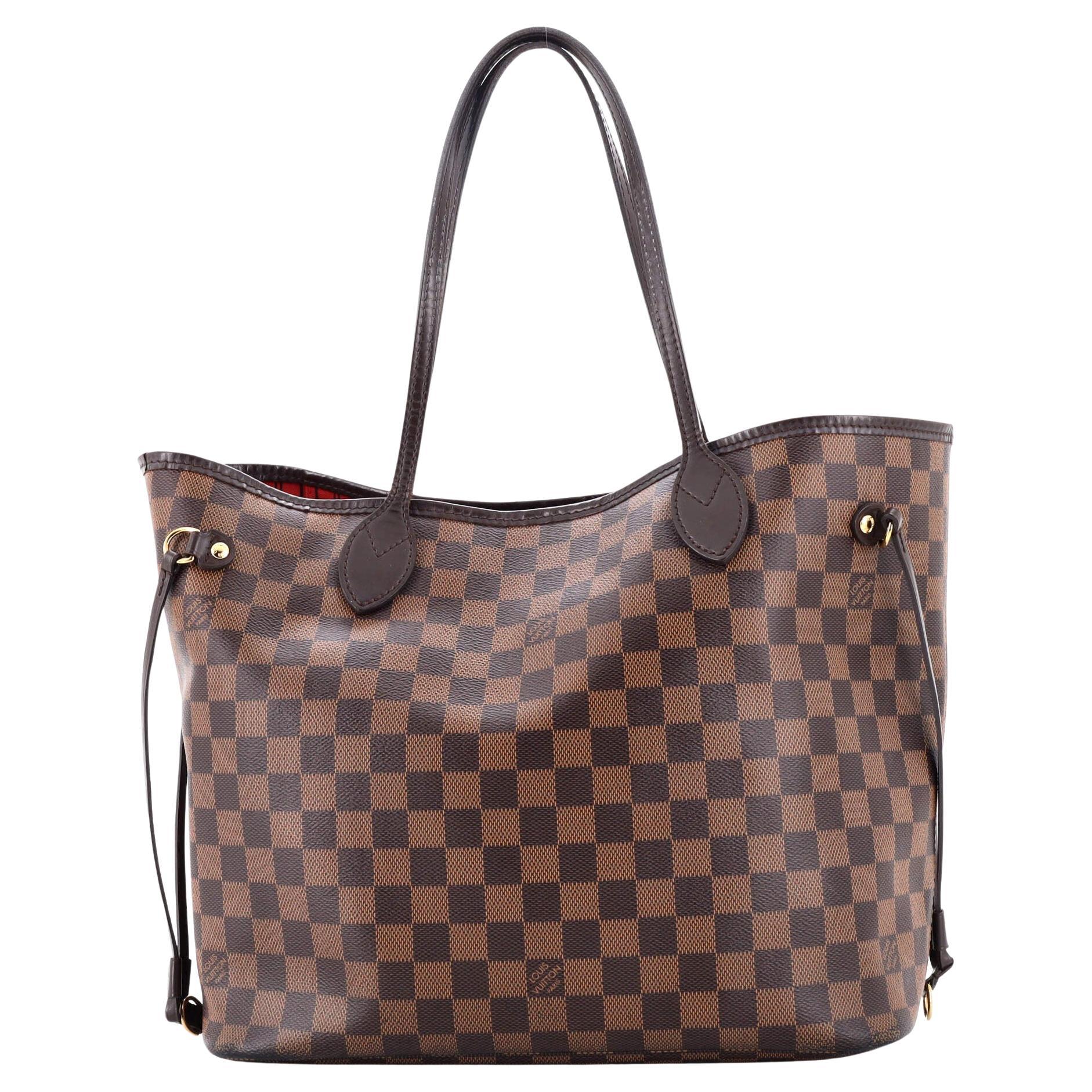 Louis Vuitton Neverfull NM Tote Damier MM For Sale